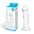 Load image into Gallery viewer, Glas 6" Glass Dildo With Veins & Flat Base