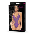 Load image into Gallery viewer, Electric Lingerie Lilac Lace Bodysuit O/S