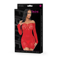 Load image into Gallery viewer, Electric Lingerie Scarlet Seduction Lace & Mesh Dress O/S
