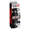 Load image into Gallery viewer, Pdx Plus Fap Flask Thrill Seeker Discreet Stroker Black Bottle Frosted
