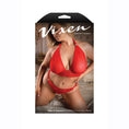 Load image into Gallery viewer, Take A Chance Bralette & Crotchless Panty Queen Size