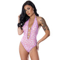 Load image into Gallery viewer, Daisy Teddy W/ Snap Crotch Daisy Print S/M