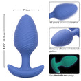 Load image into Gallery viewer, Cheeky Vibrating Glow-In-The-Dark Large Butt Plug