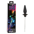 Load image into Gallery viewer, Southern Lights Vibrating Light Up Anal Probe Black