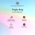 Load image into Gallery viewer, ID Triple Grip Cock Ring Set