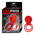 Load image into Gallery viewer, Cockpower Ultimate Vibrating Cockring Red