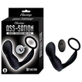 Load image into Gallery viewer, Ass-Sation Remote Contoured Anal Plug Black