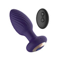 Load image into Gallery viewer, The Royale Rotating Anal Plug Purple