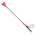 Load image into Gallery viewer, 26" Heart Crop PVC Ornate Pro Handle Red