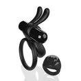 Load image into Gallery viewer, Screaming O Remote Controlled Ohare Vibrating Ring Black
