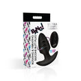 Load image into Gallery viewer, Bang! Rotating & Vibrating Silicone Butt Plug W/ Remote Black