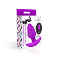 Load image into Gallery viewer, Bang! Rotating & Vibrating Silicone Butt Plug W/ Remote Purple
