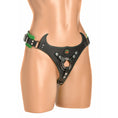 Load image into Gallery viewer, Creature Cocks Horny Play Strap-On Harness Green