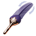 Load image into Gallery viewer, Master Series The Tickler Vibrating Silicone Feather Tickler