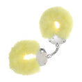 Load image into Gallery viewer, Ouch! Heavy-Duty Fluffy Handcuffs Yellow