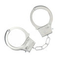 Load image into Gallery viewer, Ouch! Classic Metal Handcuffs Silver