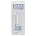Load image into Gallery viewer, Basix Rubber Works 10" Dong with Suction Cup Clear