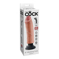 Load image into Gallery viewer, King Cock 8" Vibrating Cock Flesh