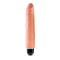 Load image into Gallery viewer, King Cock 10" Vibrating Stiffy Flesh