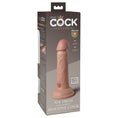Load image into Gallery viewer, King Cock Elite 6" Dual Density Silicone Cock Light