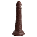 Load image into Gallery viewer, King Cock Elite 7" Dual Density Silicone Cock Brown