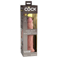 Load image into Gallery viewer, King Cock Elite 9" Dual Density Silicone Cock Light