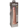 Load image into Gallery viewer, King Cock Elite 10" Dual Density Silicone Cock Light