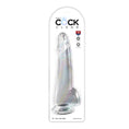 Load image into Gallery viewer, King Cock Clear 10" With Balls Clear