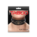 Load image into Gallery viewer, Hustler's Taboo Katrina Collar Black