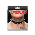 Load image into Gallery viewer, Hustler's Taboo Medusa Collar Black
