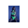 Load image into Gallery viewer, Double Take Cupless Bra & Cage Thong L/Xl