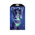 Load image into Gallery viewer, Double Take Cupless Bra & Cage Thong Queen Size