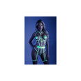 Load image into Gallery viewer, In A Trance Crotchless Teddy With Leg Garters S/M