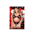 Load image into Gallery viewer, Creepin' It Real Caged Bralette & Thong Panty Queen Size