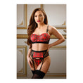 Load image into Gallery viewer, Sophie Bra, Garter Belt & Panty L/Xl