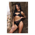 Load image into Gallery viewer, Fuck Labels Crop Top & High Waist Bottoms S/M