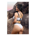 Load image into Gallery viewer, Drippin' One-Shoulder Crop Top & Cheeky Panty M/L
