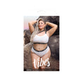 Load image into Gallery viewer, Drippin' One-Shoulder Crop Top & Cheeky Panty Queen Size