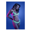 Load image into Gallery viewer, Night Vision Bralette & Cage Panty L/Xl
