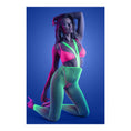 Load image into Gallery viewer, Come Alive 3 Piece Suspender Stockings Set