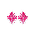Load image into Gallery viewer, Fashion Pasties Set Neon Pink Crystal Pasties