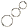 Load image into Gallery viewer, Silver Ring 3 Piece Set