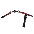 Load image into Gallery viewer, Scandal Breathable Ball Gag With Cuffs Red