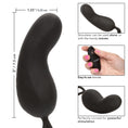 Load image into Gallery viewer, Silicone Remote Rechargeable Curve Black