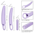 Load image into Gallery viewer, Dr. Laura Berman Isabelle Set Of 2 Vibrating Silicone Dilators