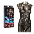 Load image into Gallery viewer, Scandal Strappy Lace Body Suit