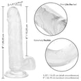 Load image into Gallery viewer, Size Queen 6" Clear