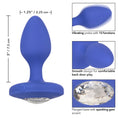 Load image into Gallery viewer, Cheeky Gems Medium Rechargeable Vibrating Probe Blue