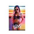 Load image into Gallery viewer, Not Your Bitch Lace Bra & Cutout Panty Set - S/M Boxed