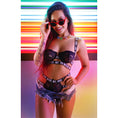 Load image into Gallery viewer, Not Your Bitch Lace Bra & Cutout Panty Set - M/L Boxed